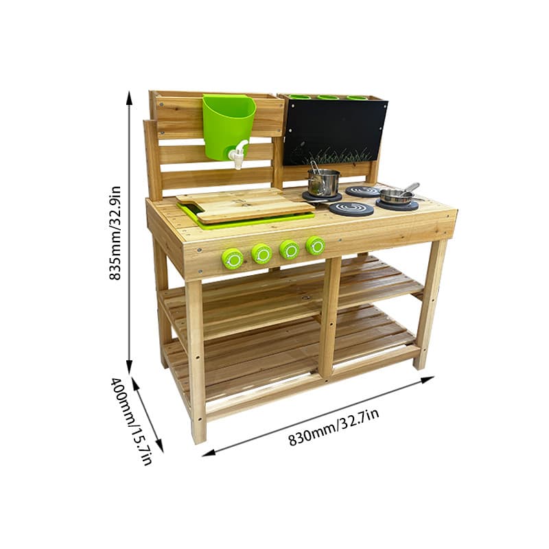 Sensorik-Aktivitaetstisch aus Holz: Produktleitfaden fuer Outdoor-Spielkaeufer