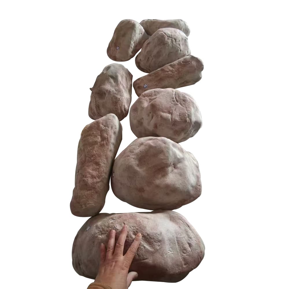 Simulate climbing rock points