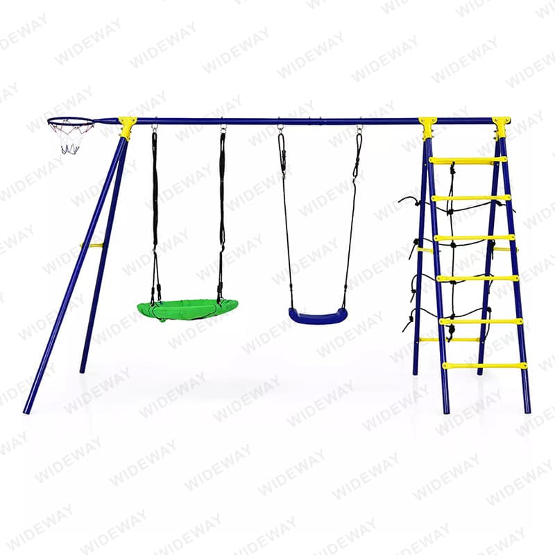 5-In-1 Outdoor Kids Swing Set thumbnail 5