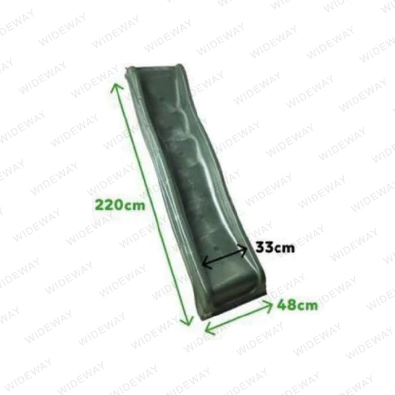 7FT Plastic Garden Wavy Slide thumbnail 3