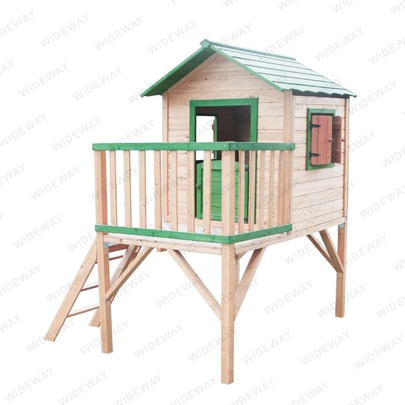 Children's Playhouse with Balcony thumbnail 3