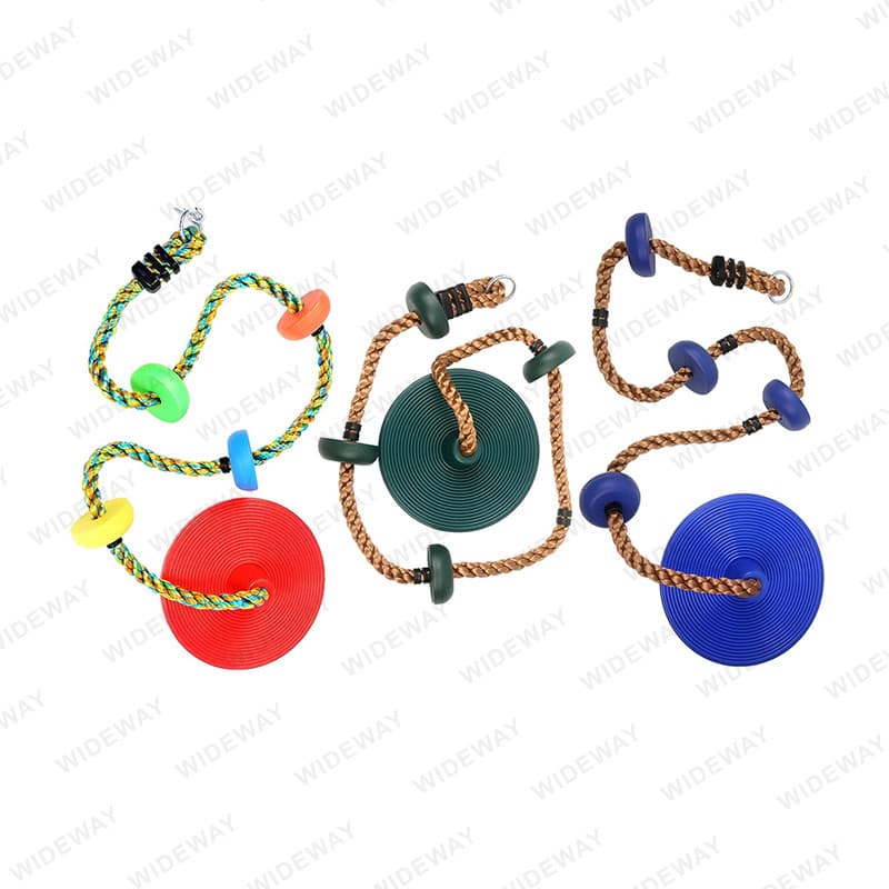 Disc Swing with Climbing Rope for Kids thumbnail 3