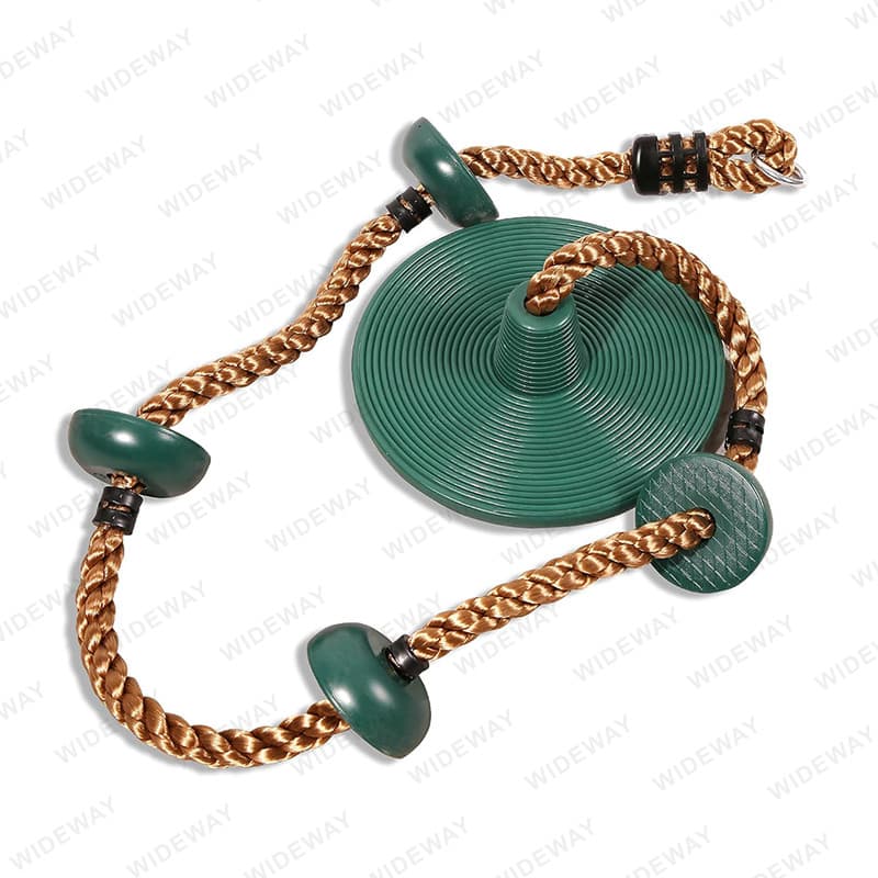 Disc Swing with Climbing Rope for Kids thumbnail 9