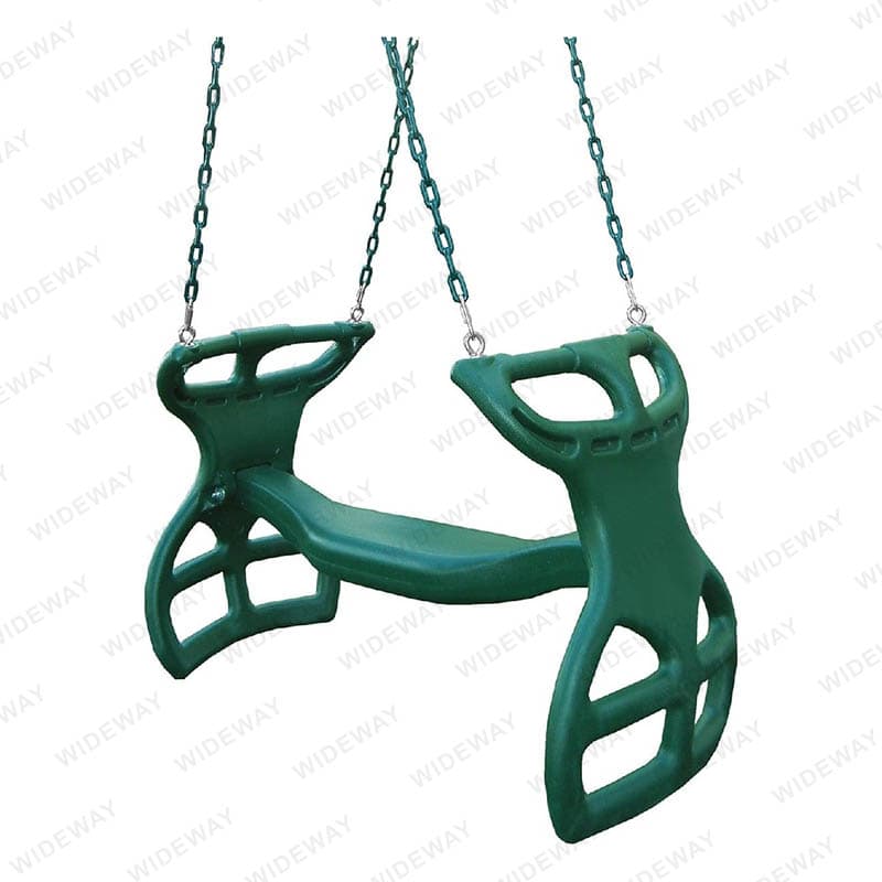 Green Double Glider Swing thumbnail 3