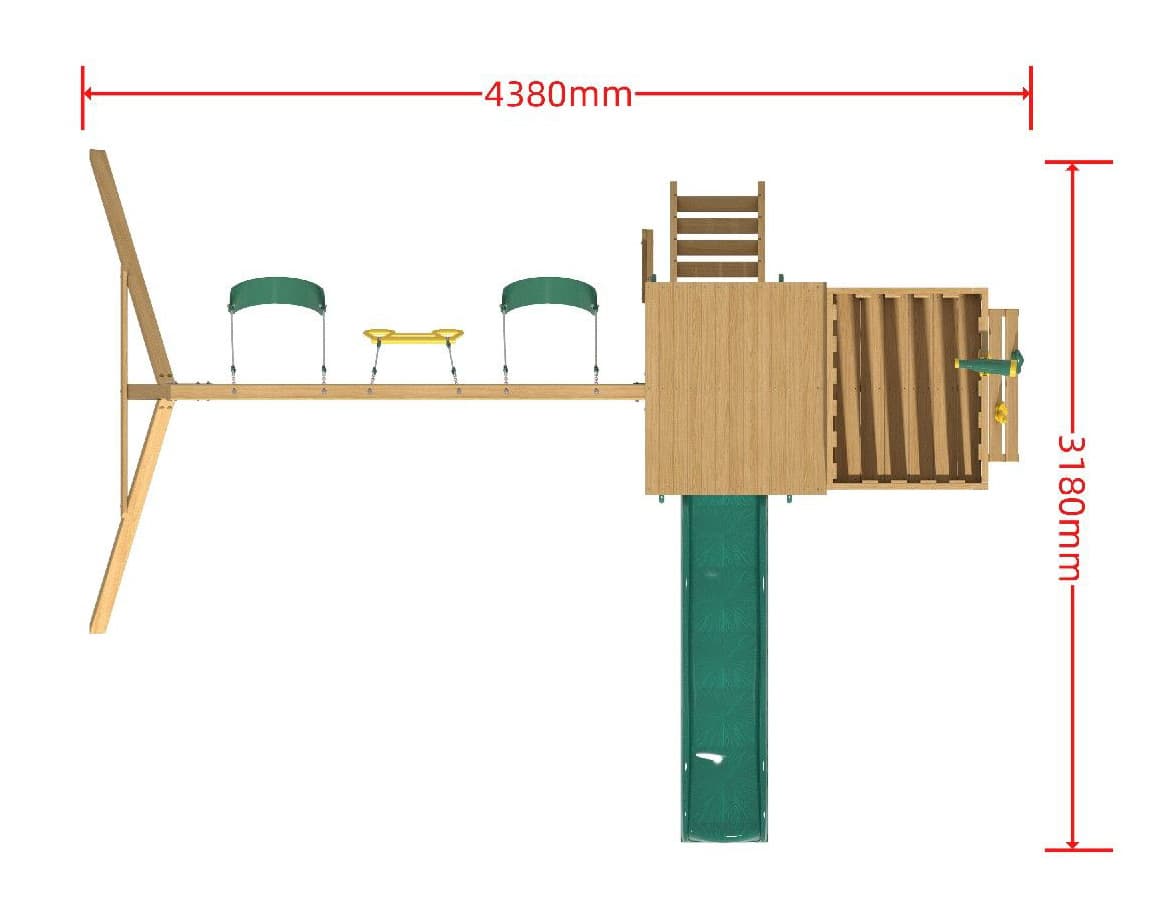 Magnolia Falls Swing Set thumbnail 3
