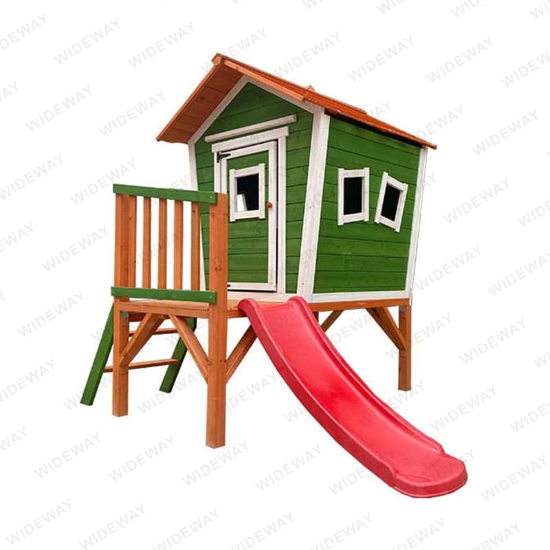 Multicolour Wooden House thumbnail 3