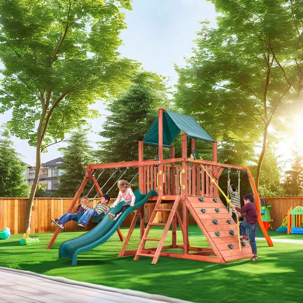 Outdoor Playsets and Swing Sets thumbnail 8
