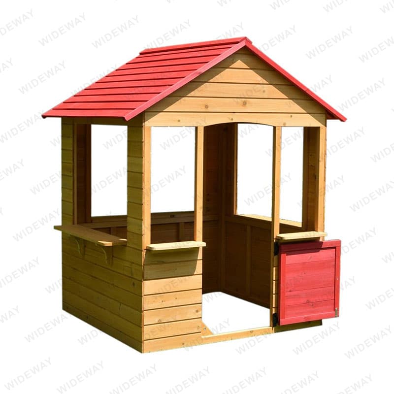 Outdoor Wooden Play Houses thumbnail 3