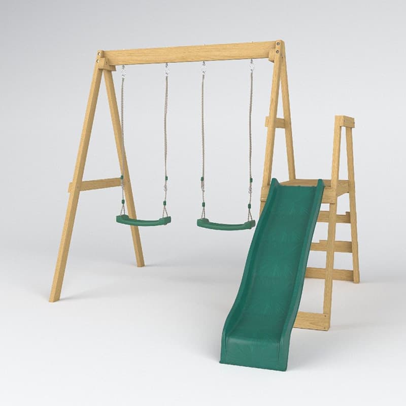 Smart Dash Wooden Swing Set thumbnail 4