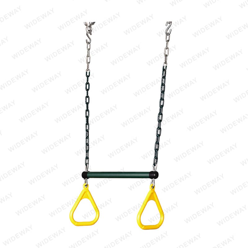 Trapeze Bar and Rings for Swing Set thumbnail 2
