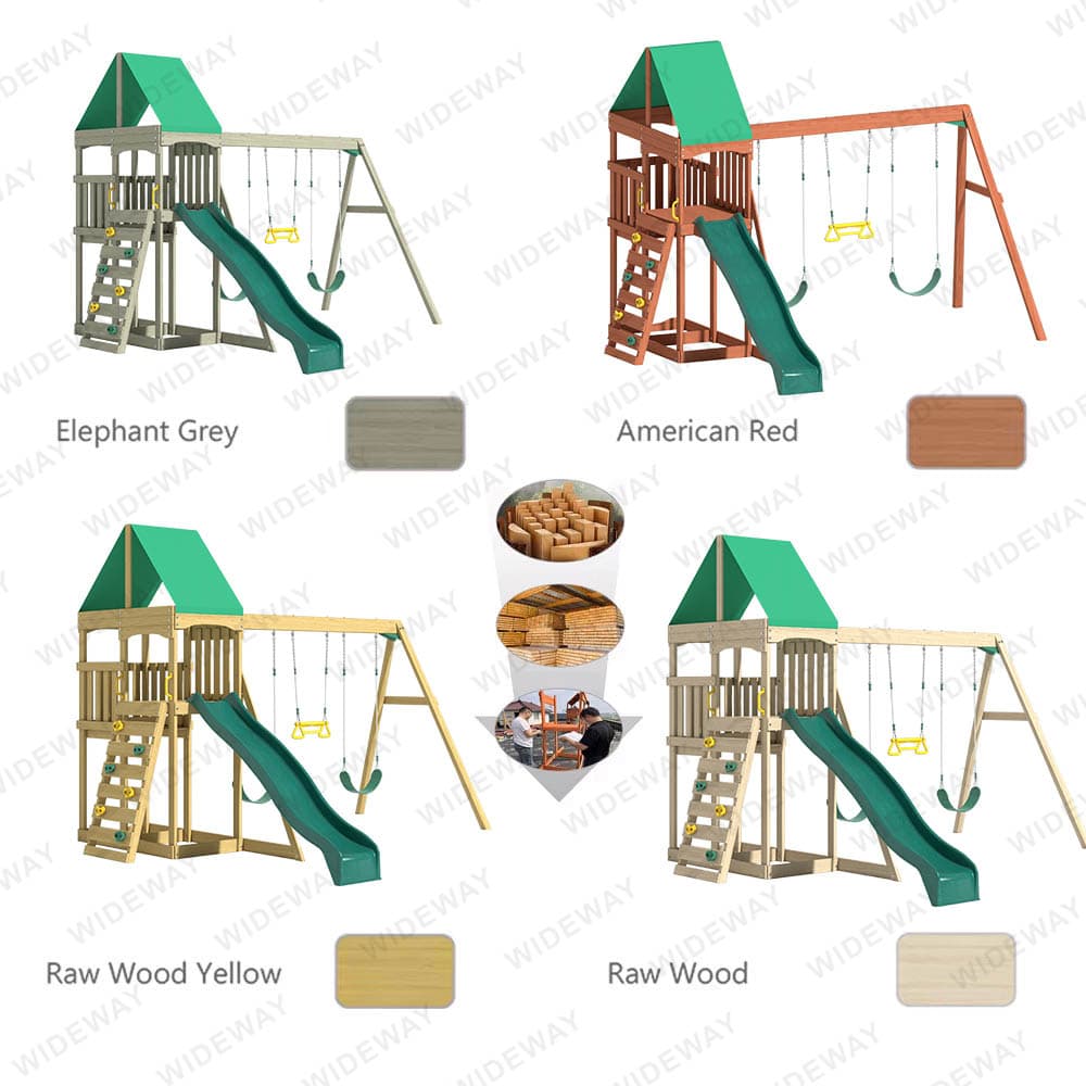 Wood Playsets and Swing Sets thumbnail 6
