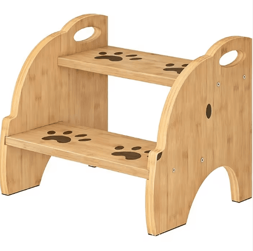 A "Step Up" to Independence: Why Every Home Needs a Wooden Double Step Stool