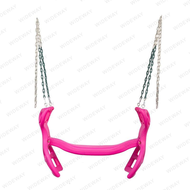 Pink Double Glider Swing