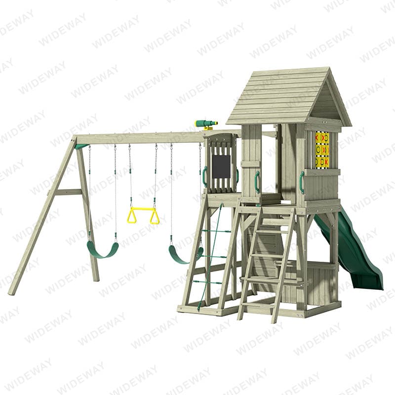 What are customers saying about Dragon-Great Skye Wooden Swing Set?