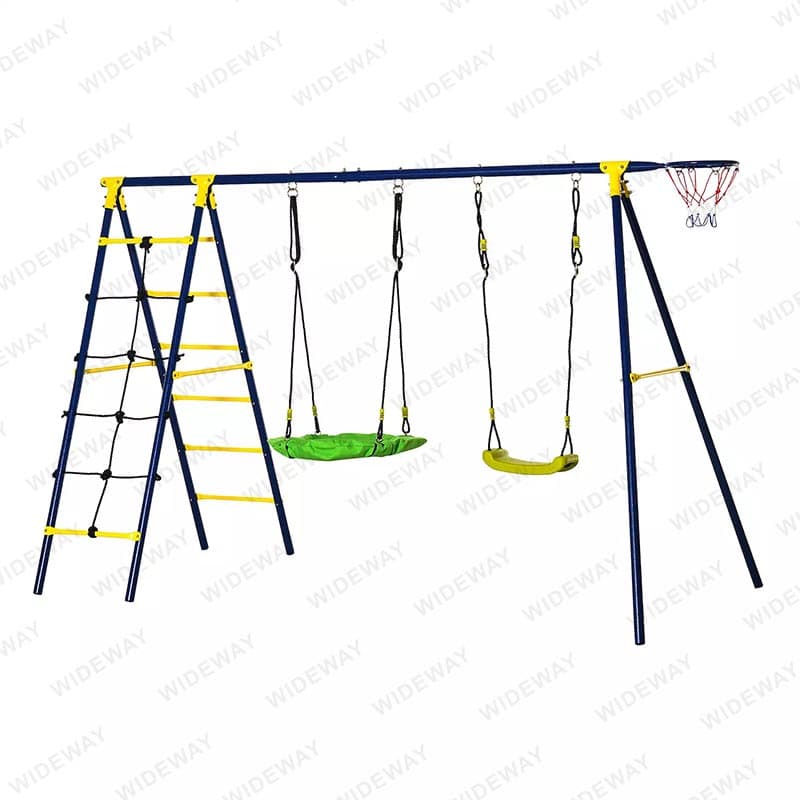 Outdoor Kids Swing Set for Backyard