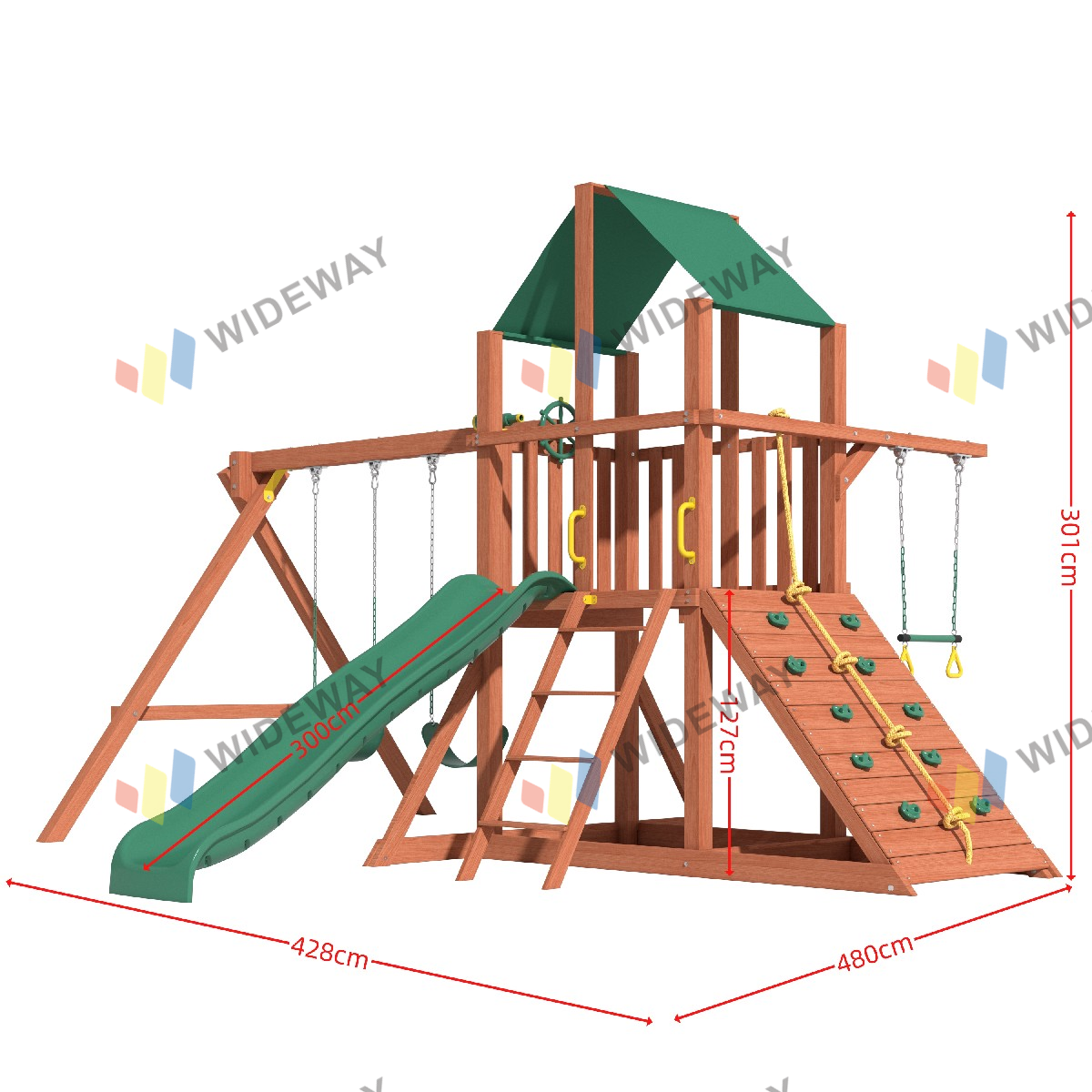 Dragon- Safari Outdoor-Spielsets WIDEWAY