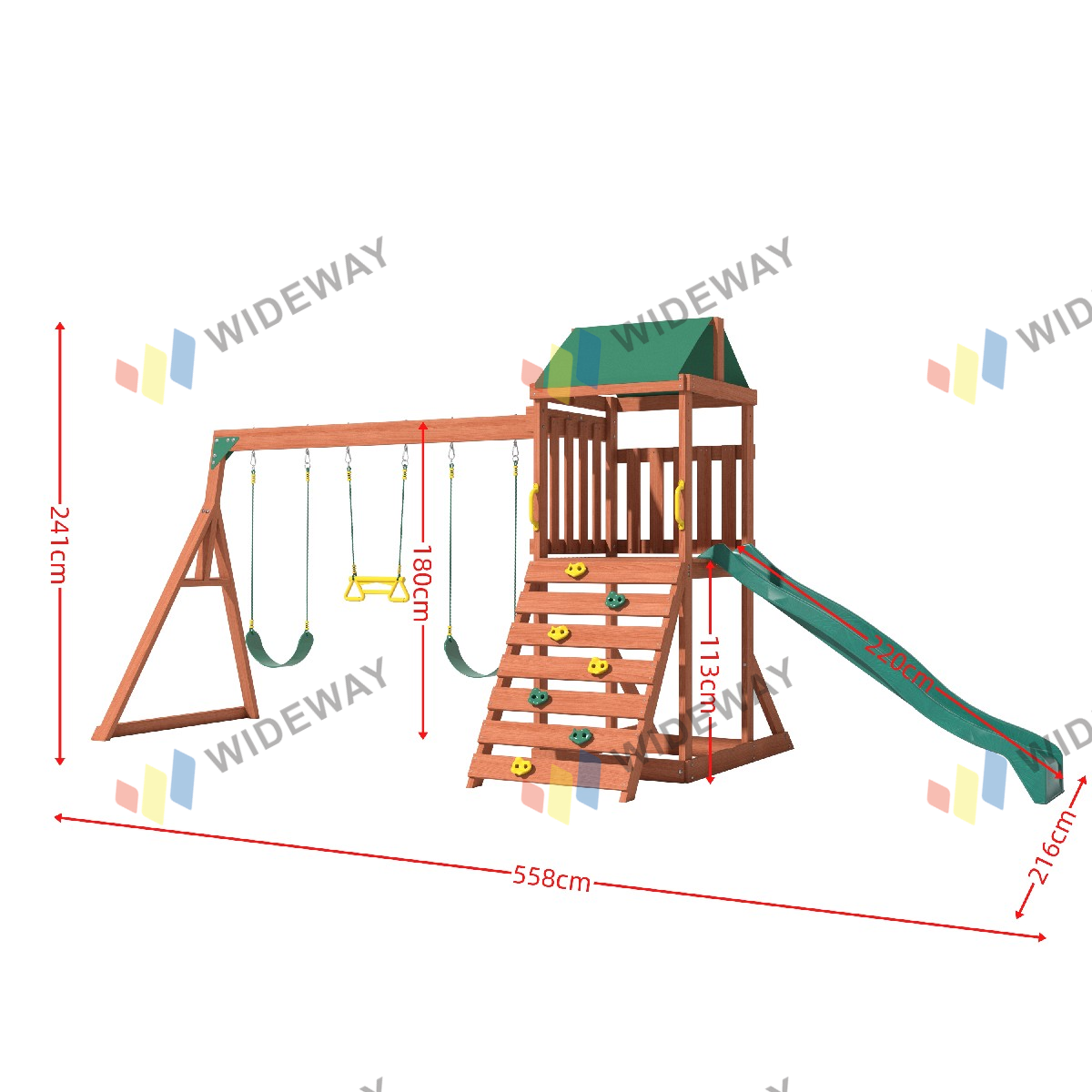 Dragon-AGame Outdoor-Spielsets WIDEWAY